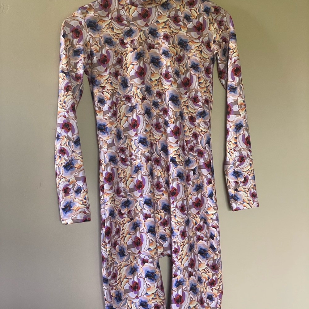 Kiki Vargas floral one piece / long sleeve